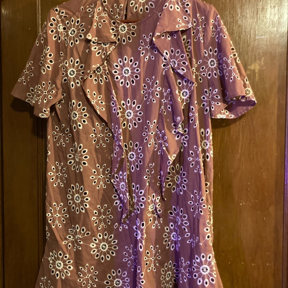 Eyelet Cotton Dress